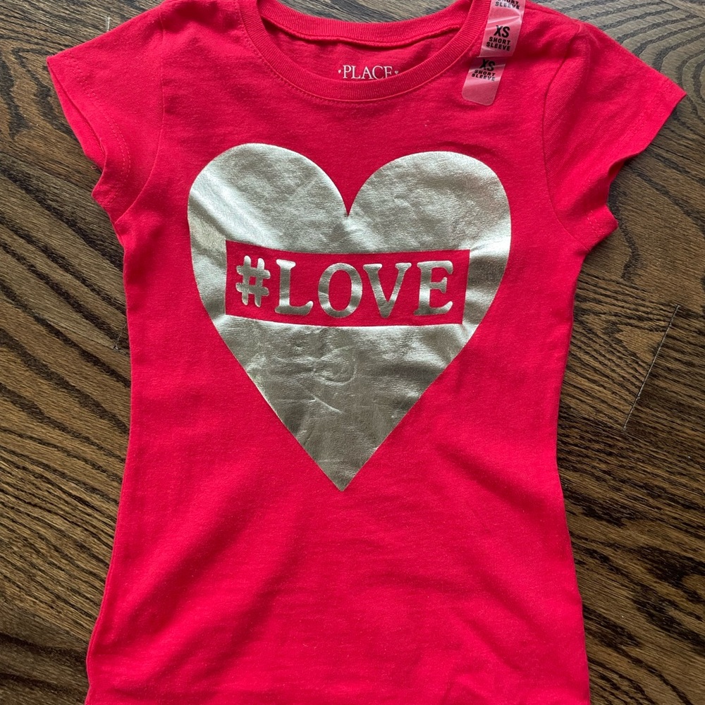 Brand New 4T Valentine’s Day Shirt